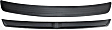 Front Bumper Trims, Black Bumper Filler, For Models With Steel Bumper, Without Tow Hooks, Exc. Sport and SRT Models