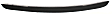 Front Bumper Trims, Black Bumper Filler, For Models With Steel Bumper, Without Tow Hooks, 1-Piece Inner Filler, Exc. Sport and SRT Models