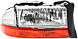 2002 Dodge Durango - Driver and Passenger Side Halogen Headlight, With bulb(s), OE Replacement