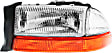2002 Dodge Durango - Driver and Passenger Side Halogen Headlight, With bulb(s), OE Replacement