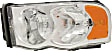 2004 Dodge Ram 3500 - Driver and Passenger Side Halogen Headlight, With bulb(s), OE Replacement