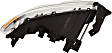 2004 Dodge Ram 3500 - Driver and Passenger Side Halogen Headlight, With bulb(s), OE Replacement