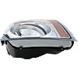 Driver and Passenger Side Halogen Headlight, With bulb(s), OE Replacement