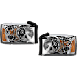 2006 Dodge Dakota - Driver and Passenger Side Halogen Headlight, With bulb(s), OE Replacement