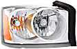 2006 Dodge Dakota - Driver and Passenger Side Halogen Headlight, With bulb(s), OE Replacement