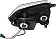 2007 Dodge Magnum - Driver and Passenger Side Halogen Headlight, With bulb(s), OE Replacement