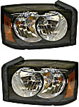 2006 Dodge Dakota - Driver and Passenger Side Halogen Headlight, With bulb(s), OE Replacement