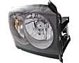 2006 Dodge Dakota - Driver and Passenger Side Halogen Headlight, With bulb(s), OE Replacement