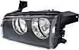 Driver and Passenger Side Halogen Headlight, With bulb(s), OE Replacement