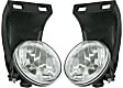 Front, Driver and Passenger Side Fog Lights, With Bulb(s), Halogen