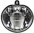 Front, Driver and Passenger Side Fog Lights, With Bulb(s), Halogen