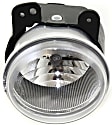 Front, Driver and Passenger Side Halogen Fog Light, With bulb(s)