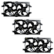 OE Replacement Radiator Fan, Dual fan