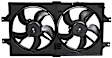 OE Replacement Radiator Fan, Dual fan