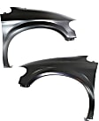 Front, Driver and Passenger Side Fenders, CAPA CERTIFIED