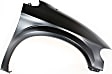 Front, Driver and Passenger Side Fenders, CAPA CERTIFIED