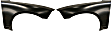 Front, Driver and Passenger Side Fenders, CAPA CERTIFIED