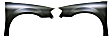 Front, Driver and Passenger Side Fenders