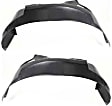 Front, Driver and Passenger Side, Fender Liner