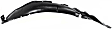 Front, Driver and Passenger Side Fender Liners