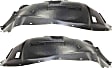 Front, Driver and Passenger Side, Fender Liner