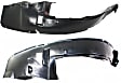 Front, Driver and Passenger Side, Fender Liner