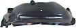 Front, Driver and Passenger Side, Fender Liner
