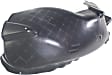 Front, Driver and Passenger Side, Fender Liner