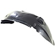 2005-2010 Dodge Dakota - Front, Driver and Passenger Side Fender Liners, With heat insulation in passenger side