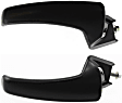 1994-2002 Dodge Ram 2500 - Front, Driver and Passenger Side Interior Door Handles, Textured Black, Without Door Lock Hole