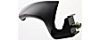1994-2002 Dodge Ram 2500 - Front, Driver and Passenger Side Interior Door Handles, Textured Black, Without Door Lock Hole