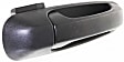 Front, Driver and Passenger Side Exterior Door Handles, Textured Black, Driver Side - With Key Hole; Passenger Side - Without Key Hole
