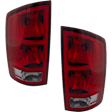 Driver and Passenger Side Halogen Tail Light, With bulb(s), OE Replacement