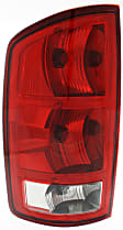 Driver and Passenger Side Halogen Tail Light, With bulb(s), OE Replacement