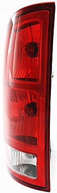 Driver and Passenger Side Halogen Tail Light, With bulb(s), OE Replacement