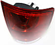 Driver and Passenger Side Halogen Tail Light, With bulb(s), OE Replacement