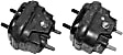 SET-DEAA5408-F Front, Driver and Passenger Side OE Replacement Series Motor Mount, Set of 2