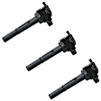 SET-DELGN10184-3-A Ignition Coil, Set of 3, 3.4L, 6Cyl