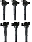 SET-DELGN10184-3 Ignition Coil, Set of 6, 3.4L, 6Cyl
