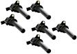 SET-DELGN10192-6 Ignition Coil, Set of 6, 3.0L, 6Cyl