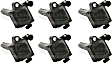 SET-DELGN10218-3 Ignition Coil, Set of 6, 3.0L, 6Cyl