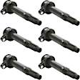 SET-DELGN10238 Ignition Coil, Set of 6, 3.0L, 6Cyl