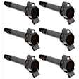 SET-DELGN10316-6 Ignition Coil, Set of 6, 3.3L, 6Cyl