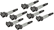 SET-DELGN10328-8 Ignition Coils, Set of 8, 8 Cylinder