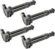 SET-DELGN10330 Ignition Coil, Set of 4, 1.6L, 4Cyl