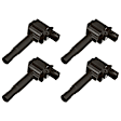SET-DELGN10552-4 Ignition Coil, Set of 4, 1.8L, 4Cyl