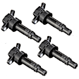 SET-DELGN10634-4 Ignition Coil, Set of 4, 1.6L, 4Cyl