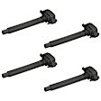 SET-DELGN10738-4 Ignition Coil, Set of 4, 2.4L, 4Cyl