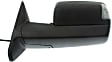 2018 Ram 2500 - Driver and Passenger Side Towing Mirror, For Models With  Package, Power Adjust, Heated, Textured Black, Power Folding, In-housing Signal Light, With Blind Spot Glass, No Memory, With Puddle Light, No Auto-Dimming