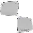 2011-2021 Jeep Grand Cherokee - Driver and Passenger Side Mirror Glass, Heated, With Blind Spot Detection in Glass, Includes (2) Mirror Glasses